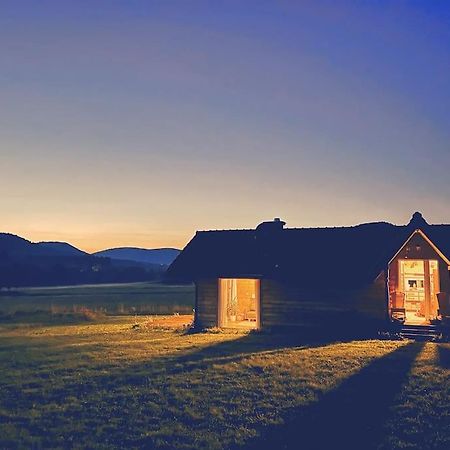 Polanka Beskid Niski Cute Cabin With Spectacular Views Hanczowa ภายนอก รูปภาพ