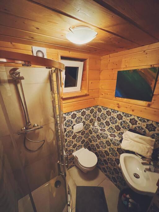 Polanka Beskid Niski Cute Cabin With Spectacular Views Hanczowa ภายนอก รูปภาพ