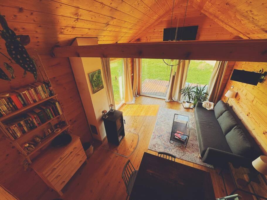 Polanka Beskid Niski Cute Cabin With Spectacular Views Hanczowa ภายนอก รูปภาพ