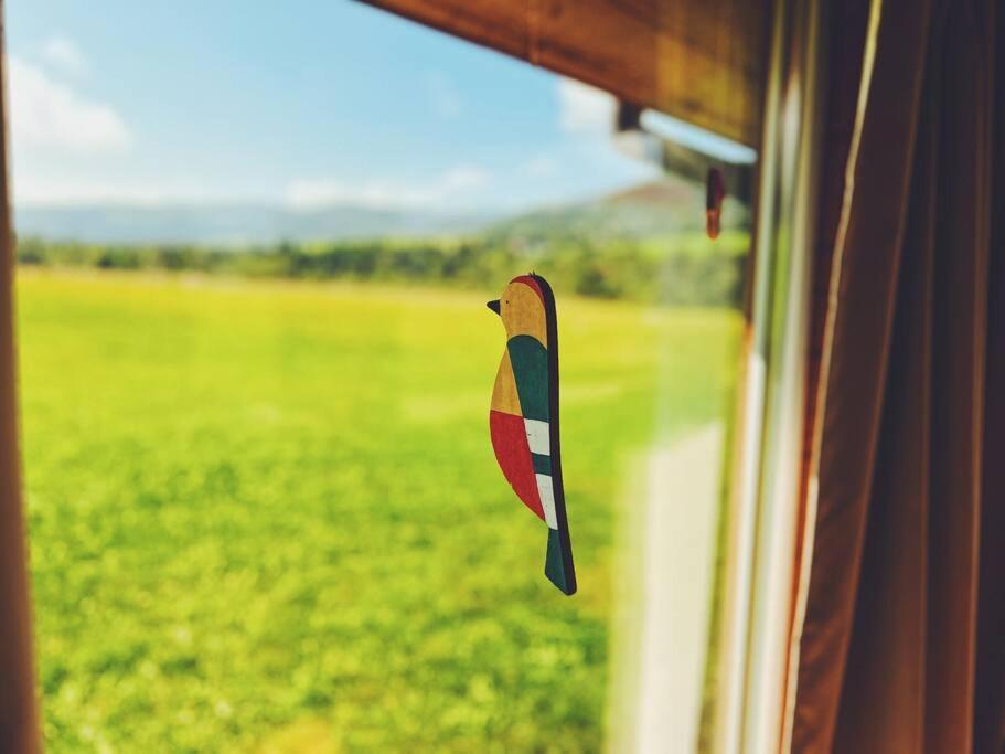 Polanka Beskid Niski Cute Cabin With Spectacular Views Hanczowa ภายนอก รูปภาพ
