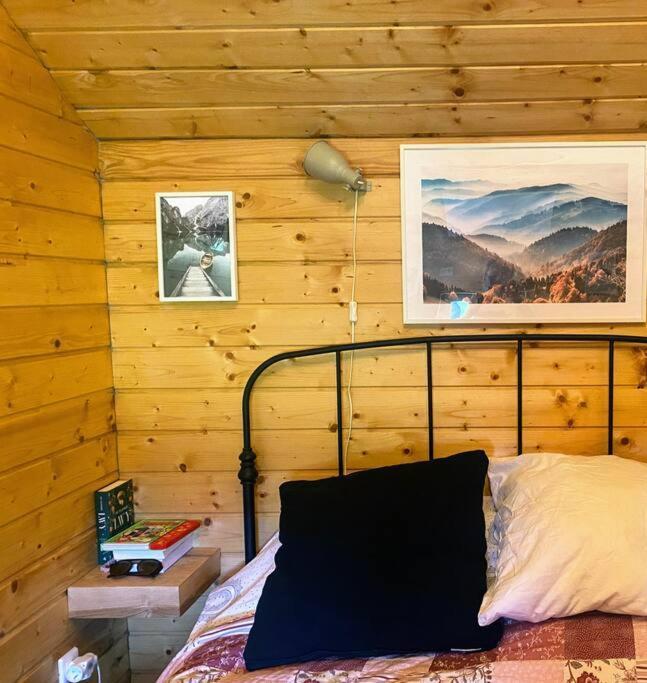 Polanka Beskid Niski Cute Cabin With Spectacular Views Hanczowa ภายนอก รูปภาพ