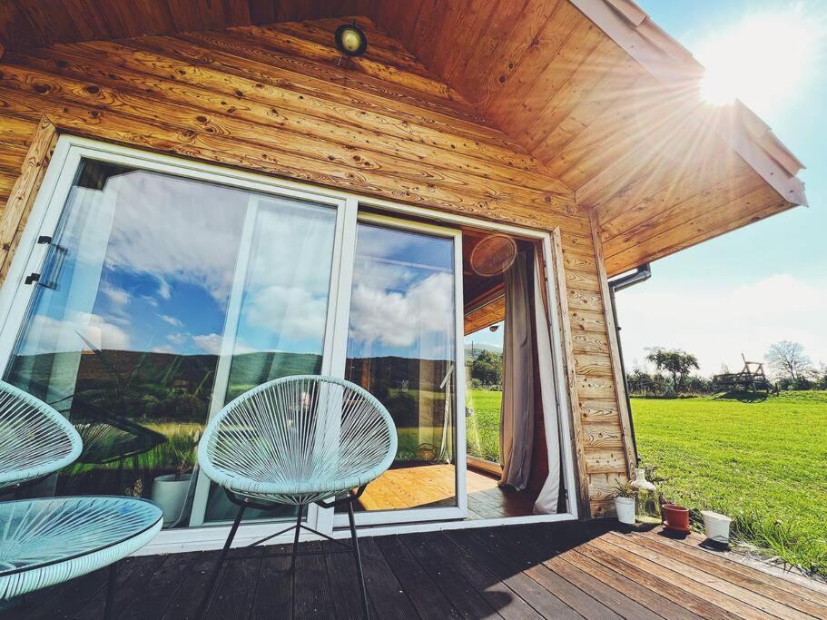 Polanka Beskid Niski Cute Cabin With Spectacular Views Hanczowa ภายนอก รูปภาพ